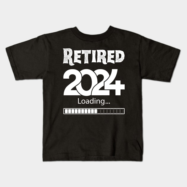 Retired 2024 Kids T-Shirt by Noshiyn